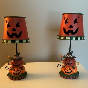 Halloween pumpkin Tea light holders
